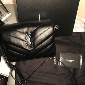 NWT Saint Laurent Monogram Loulou Crossbody Bag